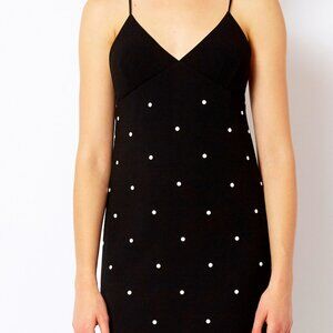 Tibi Neve polka dot midi dress (NWOT)